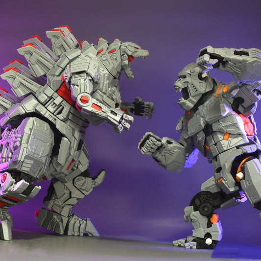 Handcrafted MECHA GODZILLA Display Model - 3D Printed Technology - Desktop Model, Office Desk Decoration - Tech Toy